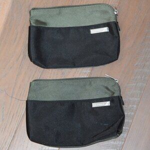 LOT Iceland Air Toiletry Travel Bags Pouch Pocket Airline Zip Close 8 x 5.5 T24